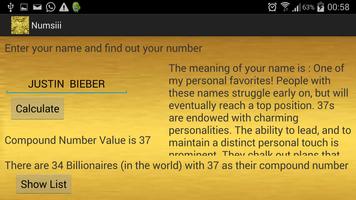 پوستر Numerology / Name Numerology