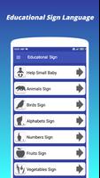 Educational Sign Language স্ক্রিনশট 1