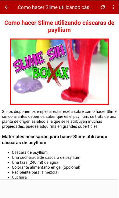 Como Hacer Slime En Casa For Android Apk Download