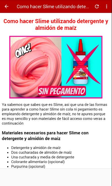 Como Hacer Slime En Casa For Android Apk Download