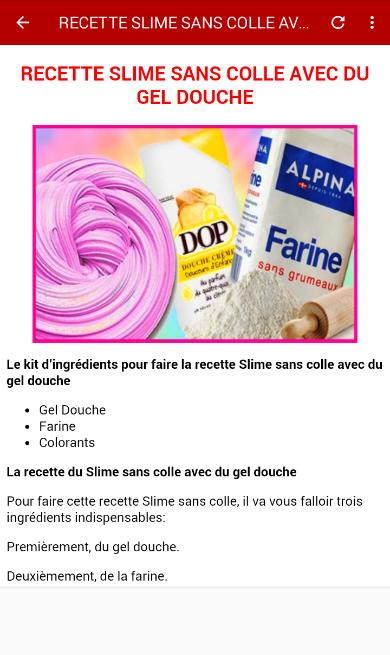 Comment Faire Du Slime En Francais For Android Apk Download