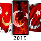 Türk Bayrağı Duvar Kağıtları icône