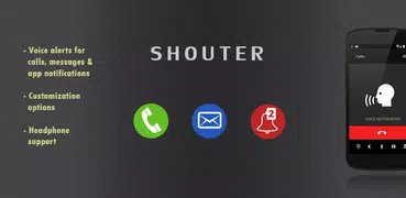 Shouter: Голосовые уведомления