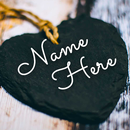 nombre en la foto APK