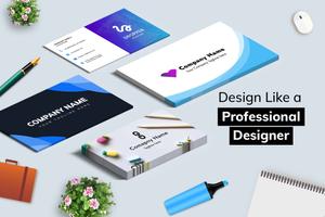 Business Card Maker Pro poster