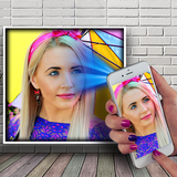 Face Projector Photo Frame simgesi