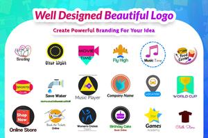 Logo maker & logo creator Plakat