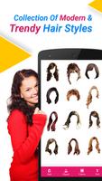 changeur de coiffure femme Affiche