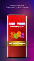Fireworks New Year Wallpaper اسکرین شاٹ 1