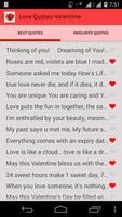 Love Quotes-Valentine ภาพหน้าจอ 2