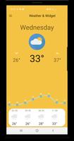 Weather & Widget capture d'écran 1