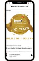 Krem Radio Belize Poster