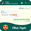 Chat Styles : Font for GB APK