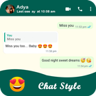 Chat Styles : Font for GB-icoon