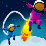 Astro bind: Jumping astronauts