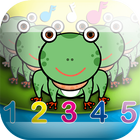 Five Little Speckled Frogs-icoon