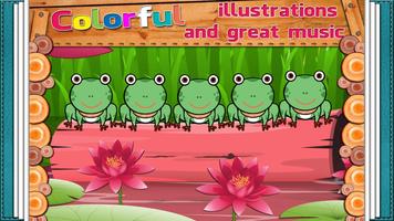 Five Little Speckled Frogs Poster
