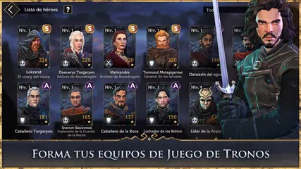 Descargar APK de Juego de Tronos: Más allá...