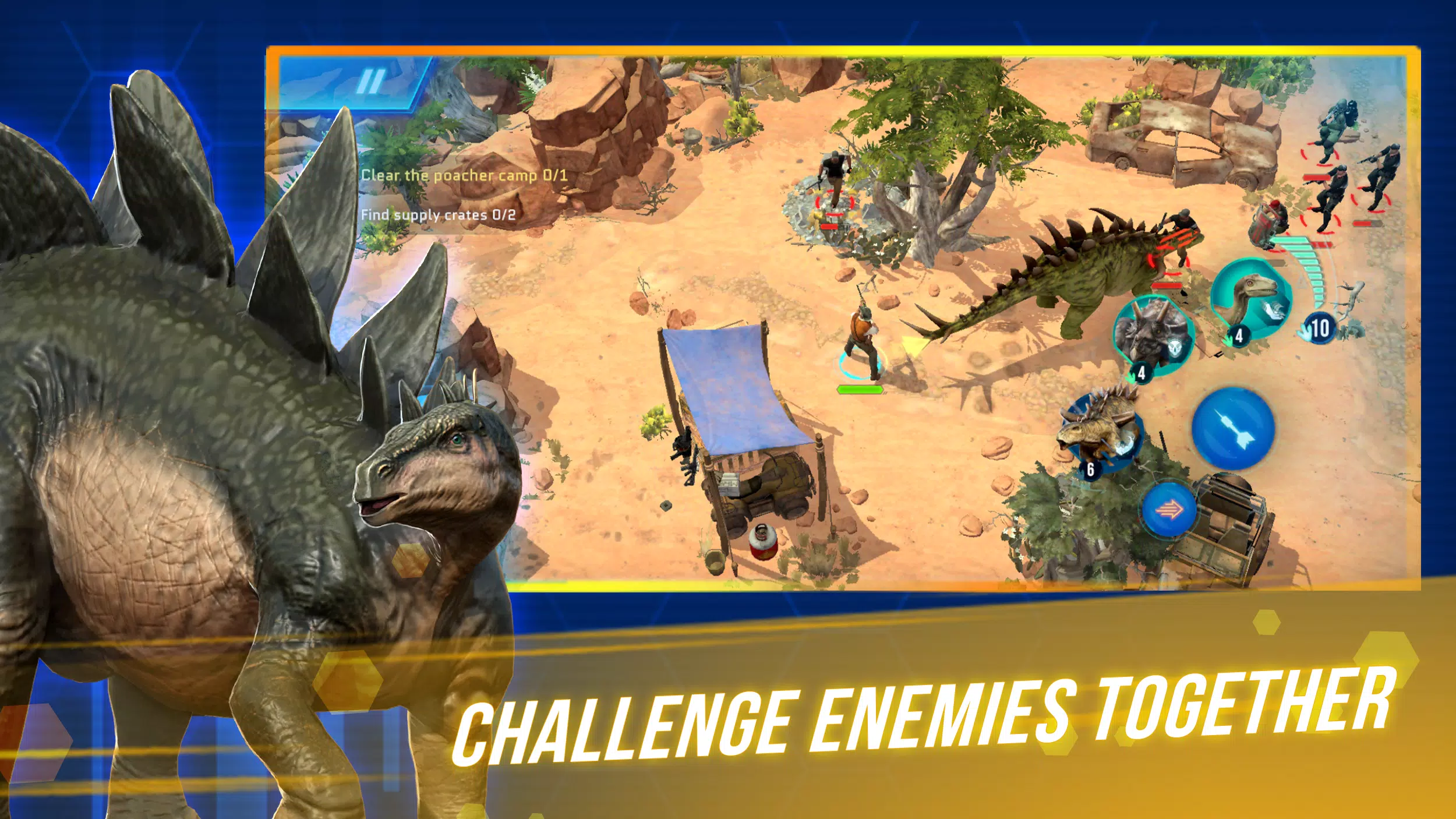 Jurassic World Primal Ops mobile