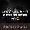 Attitude Status & Quotes Hindi