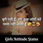 Girls Attitude Status ikon