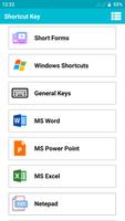 Computer Shortcut Keys - Keyboard Shortcuts Keys screenshot 1