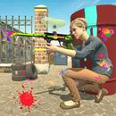 Jeux de Paintball Nerf Gun APK