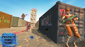 Paintball Shooting Battle 3D screenshot 2