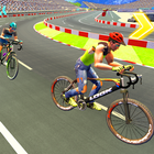 自行車比賽遊戲循環特技 圖標