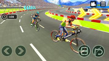 Cycle Race Game Cycle Stunt Affiche