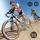 자전거 경주 게임 사이클 게임 아이콘