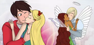 Avatar Maker: Küssendes Paar