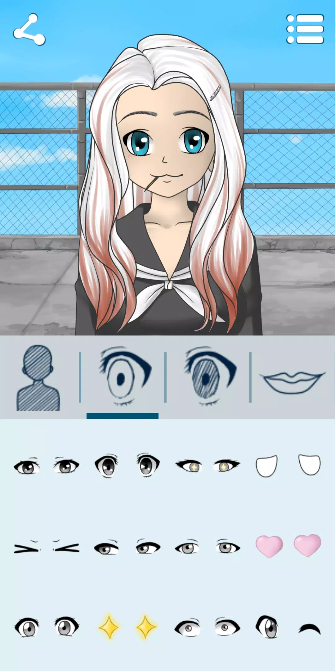 mega anime avatar creator:make your own character APK للاندرويد تنزيل