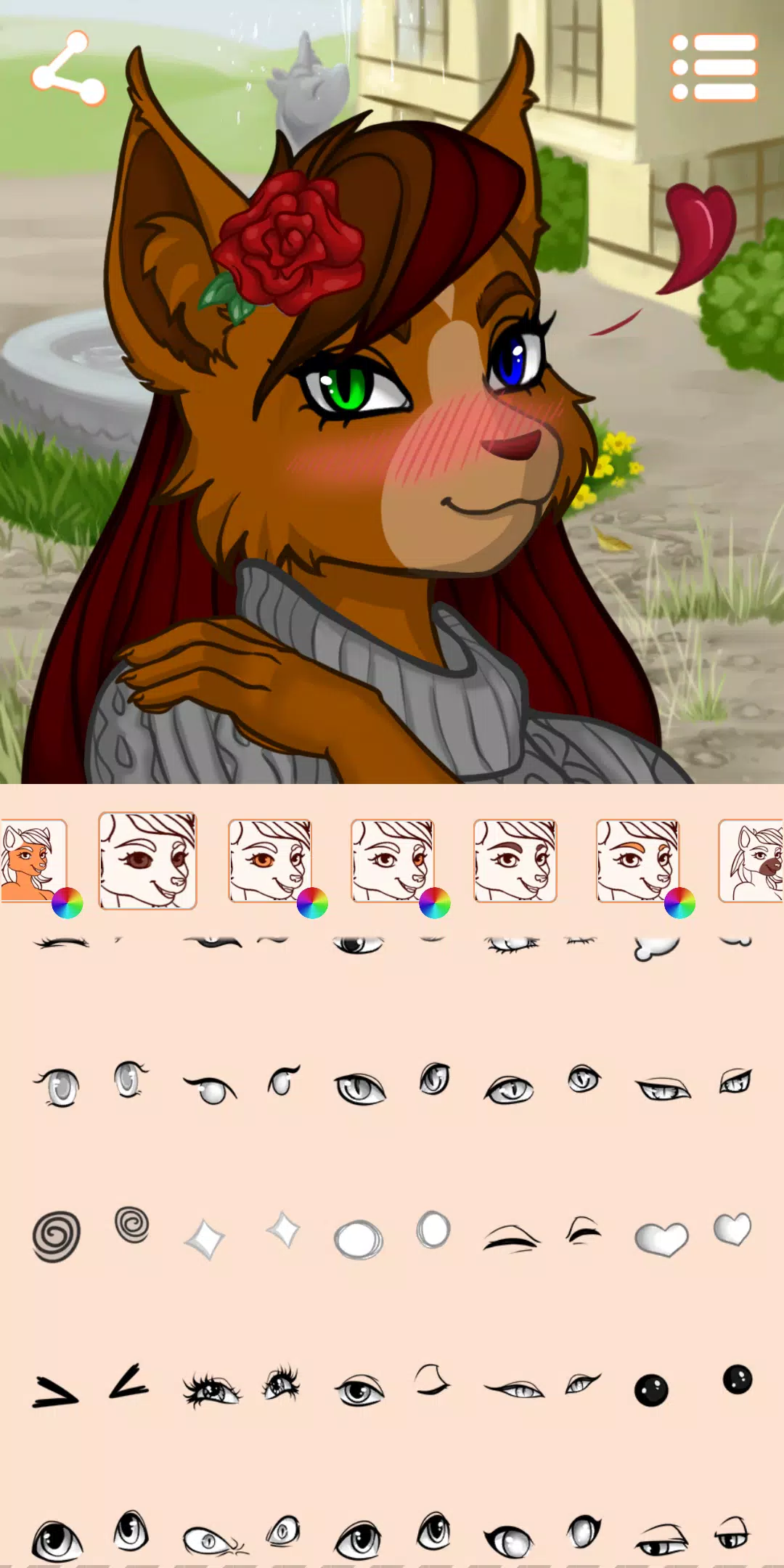 Descarga de APK de Creador Avatares Retrato Furry para Android Descarga de APK de Creador Avatares Retrato Furry para Android