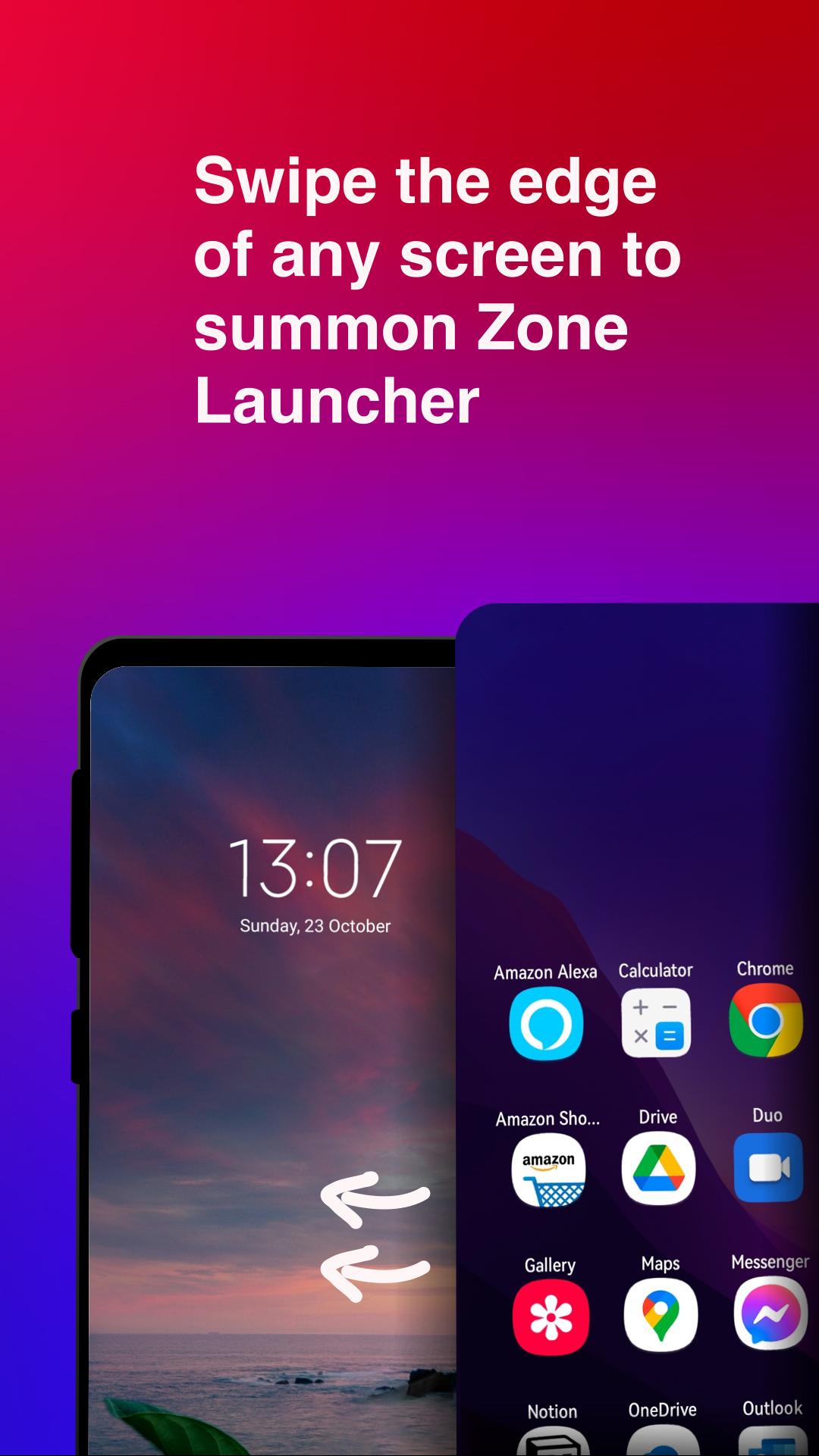 Zone Edge Launcher And Drawer APK zone-edge-launcher-and-drawer-apk