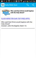 Bible Trivia- Quiz Daily 스크린샷 1