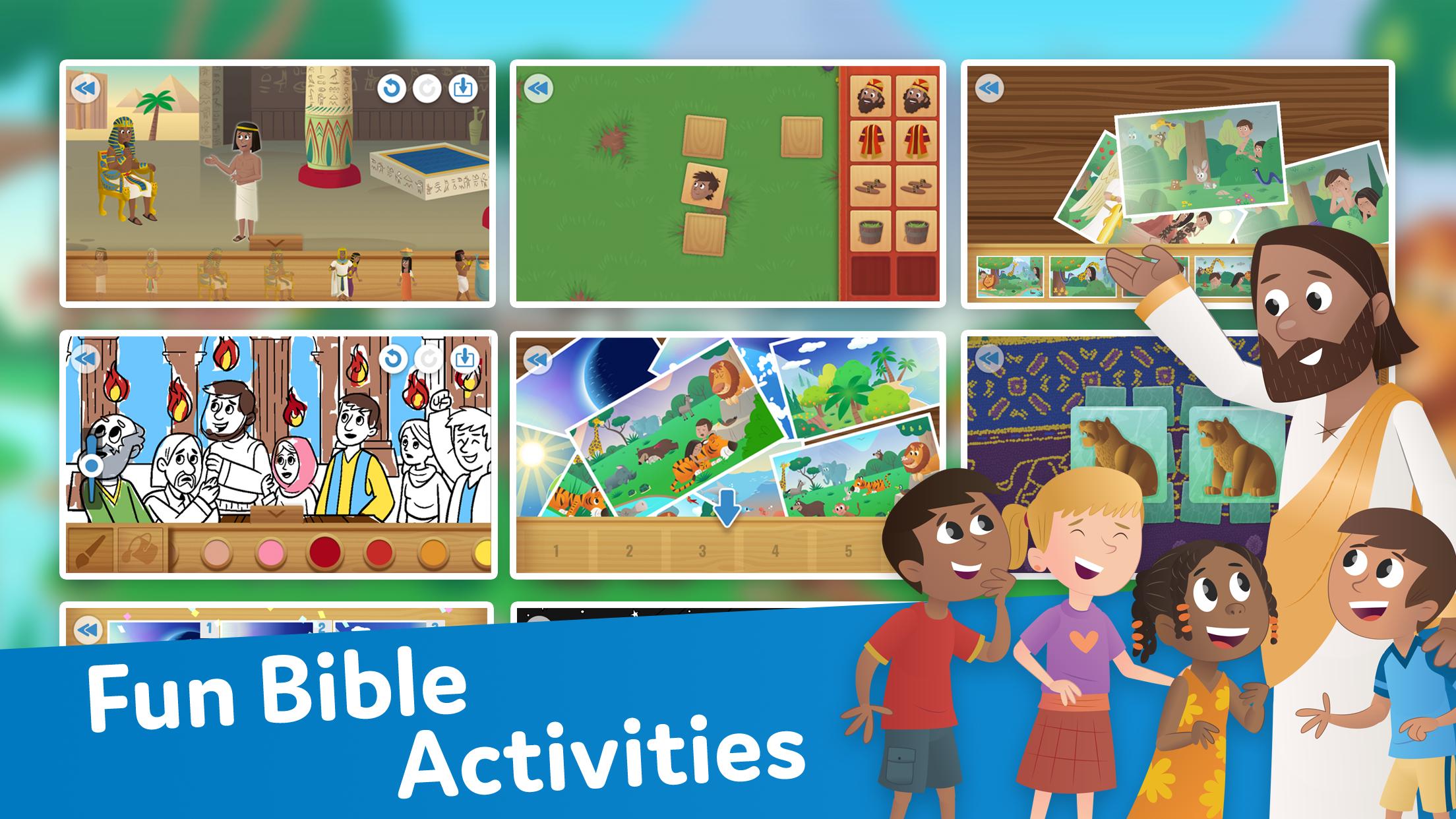 Bible App For Kids Interactive Audio Stories For Android Apk