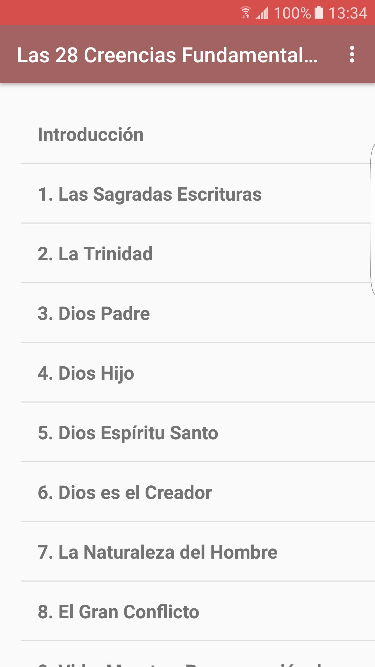 Descarga de APK de Las 28 Creencias Fundamentales para Android Descarga de APK de Las 28 Creencias Fundamentales para Android