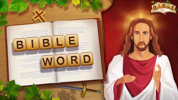 Bible Word Connect Puzzle Game পোস্টার