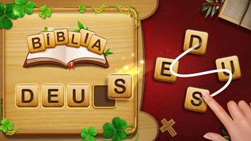 Bible Word Connect Puzzle Game Cartaz
