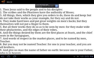 Bible HD for Tablets Screenshot 2