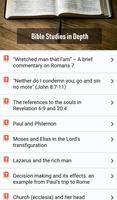 Bible studies in depth of life ảnh chụp màn hình 1