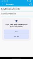 Daily Bible Study -God's word Plakat
