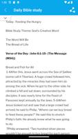 Daily Bible Study -God's word স্ক্রিনশট 1
