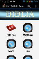Holy Bible In Swahili الملصق