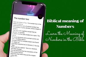 Biblical Meaning of Numbers capture d'écran 1