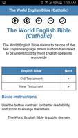 World English Bible (Catholic)-poster