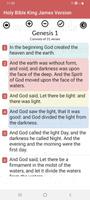 Holy bible King James Version 스크린샷 2