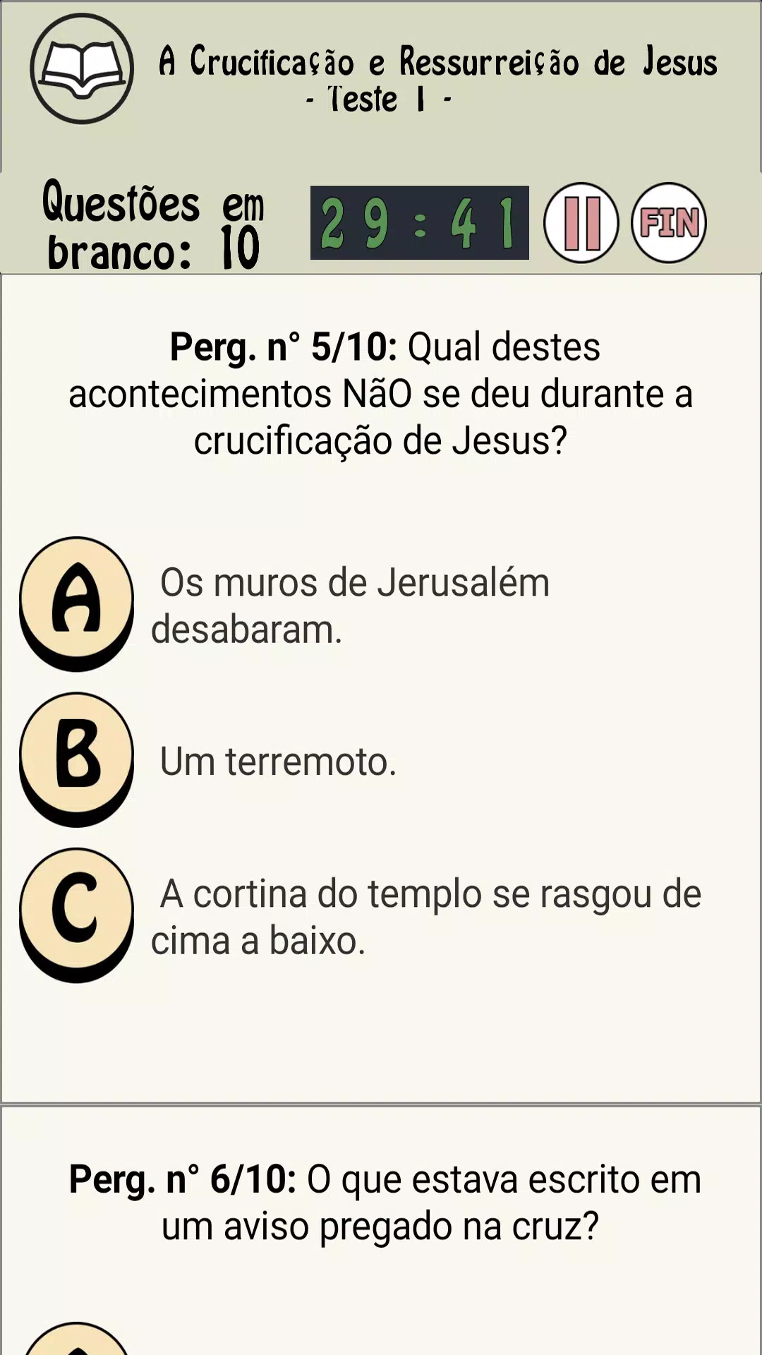 Download do APK de Perguntas e Respostas Bíblia para Android