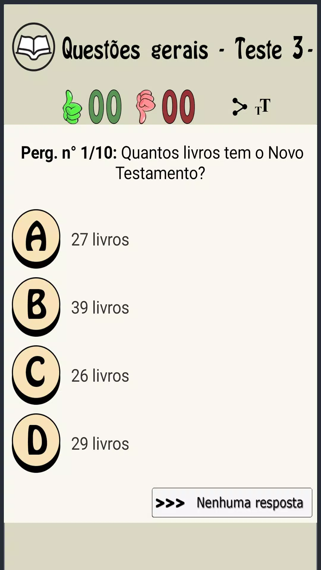 Jogo Perguntas E Respostas - Livros Da Biblia